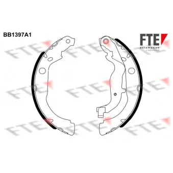 FTE BB1397A1 - Jeu de mâchoires de frein