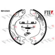 FTE BB1428A5 - Jeu de mâchoires de frein, frein de stationnement