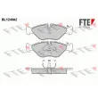 FTE BL1249A2 - Jeu de 4 plaquettes de frein avant