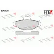 FTE BL1302A1 - Jeu de 4 plaquettes de frein avant