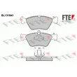 FTE BL1316A1 - Jeu de 4 plaquettes de frein avant