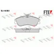 FTE BL1483B3 - Jeu de 4 plaquettes de frein avant