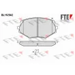 FTE BL1628A2 - Jeu de 4 plaquettes de frein avant