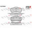 FTE BL1832A2 - Jeu de 4 plaquettes de frein arrière