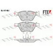 FTE BL1874B2 - Jeu de 4 plaquettes de frein avant