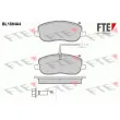 FTE BL1894A4 - Jeu de 4 plaquettes de frein avant