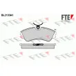 FTE BL2133A1 - Jeu de 4 plaquettes de frein avant