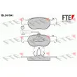 FTE BL2415A1 - Jeu de 4 plaquettes de frein avant