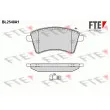 FTE BL2548A1 - Jeu de 4 plaquettes de frein avant