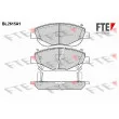 FTE BL2615A1 - Jeu de 4 plaquettes de frein avant