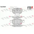 FTE BL2632A1 - Jeu de 4 plaquettes de frein avant
