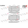 FTE BL2661A1 - Jeu de 4 plaquettes de frein avant