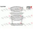 FTE BL2674A1 - Jeu de 4 plaquettes de frein avant
