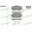 FTE BL2838A1 - Jeu de 4 plaquettes de frein avant