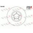 FTE BS1085 - Jeu de 2 disques de frein avant