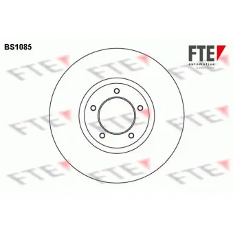 FTE BS1085 - Jeu de 2 disques de frein avant