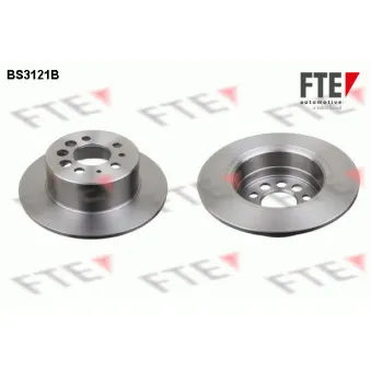 Jeu de 2 disques de frein arrière FTE OEM 1205782