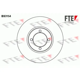 FTE BS3154 - Jeu de 2 disques de frein avant