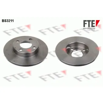FTE BS3211 - Jeu de 2 disques de frein avant