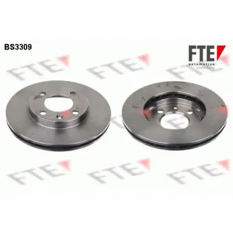 FTE BS3309 - Jeu de 2 disques de frein avant