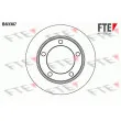 FTE BS3387 - Jeu de 2 disques de frein avant