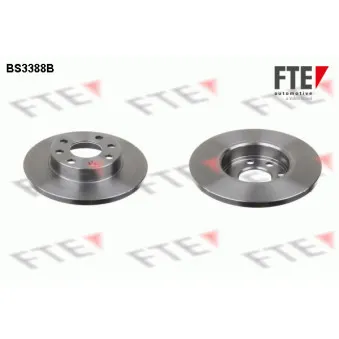 Jeu de 2 disques de frein avant FTE OEM 90008031