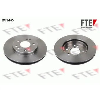 FTE BS3445 - Jeu de 2 disques de frein avant