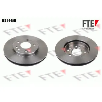 FTE BS3445B - Jeu de 2 disques de frein avant