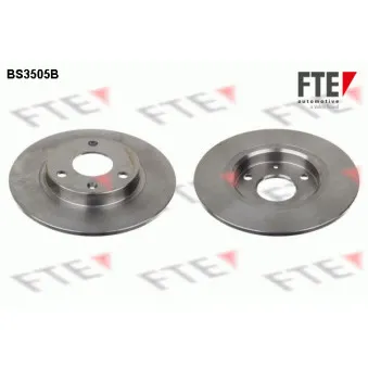 FTE BS3505B - Jeu de 2 disques de frein avant