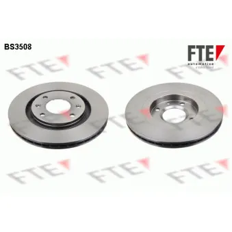 FTE BS3508 - Jeu de 2 disques de frein avant