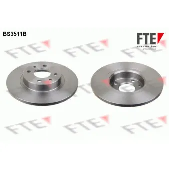 FTE BS3511B - Jeu de 2 disques de frein avant