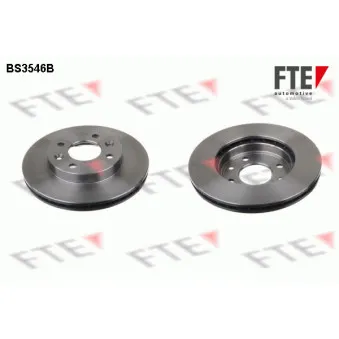 FTE BS3546B - Jeu de 2 disques de frein avant