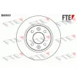 FTE BS3553 - Jeu de 2 disques de frein avant