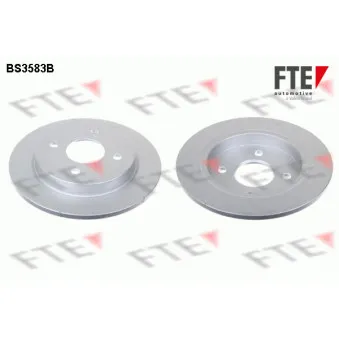 FTE BS3583B - Jeu de 2 disques de frein arrière