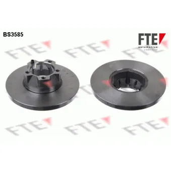 FTE BS3585 - Jeu de 2 disques de frein avant