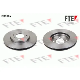 FTE BS3605 - Jeu de 2 disques de frein avant