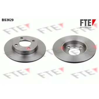 FTE BS3629 - Jeu de 2 disques de frein arrière