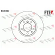 FTE BS3639B - Jeu de 2 disques de frein avant