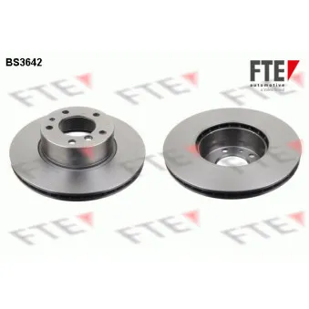 FTE BS3642 - Jeu de 2 disques de frein avant