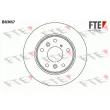 FTE BS3657 - Jeu de 2 disques de frein avant