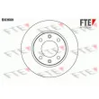 FTE BS3689 - Jeu de 2 disques de frein arrière
