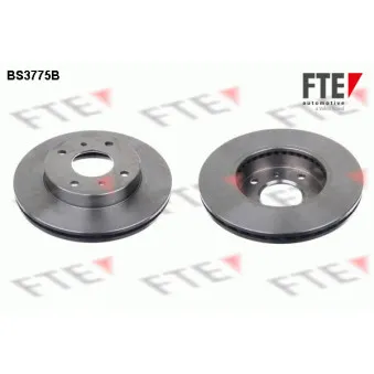 FTE BS3775B - Jeu de 2 disques de frein avant