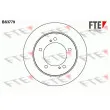 FTE BS3779 - Jeu de 2 disques de frein avant