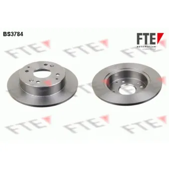 FTE BS3784 - Jeu de 2 disques de frein arrière