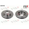 FTE BS3787B - Jeu de 2 disques de frein avant