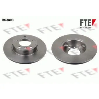FTE BS3803 - Jeu de 2 disques de frein avant