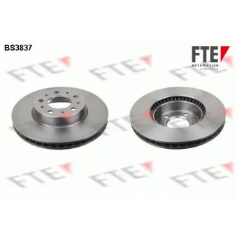 FTE BS3837 - Jeu de 2 disques de frein avant