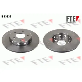 FTE BS3838 - Jeu de 2 disques de frein avant