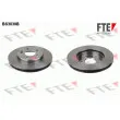 FTE BS3839B - Jeu de 2 disques de frein avant