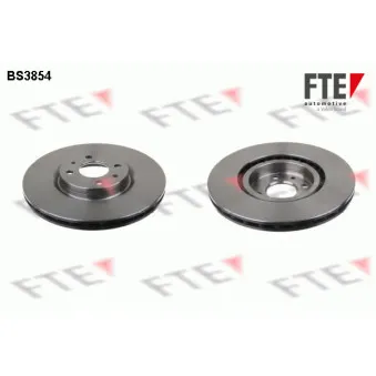 FTE BS3854 - Jeu de 2 disques de frein avant